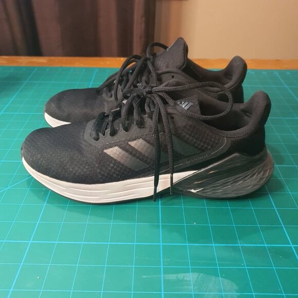 Adidas Response SR Mesh-Textile Side-Logo Lace-up Running Woman's Size US 10 - Picture 1 of 5